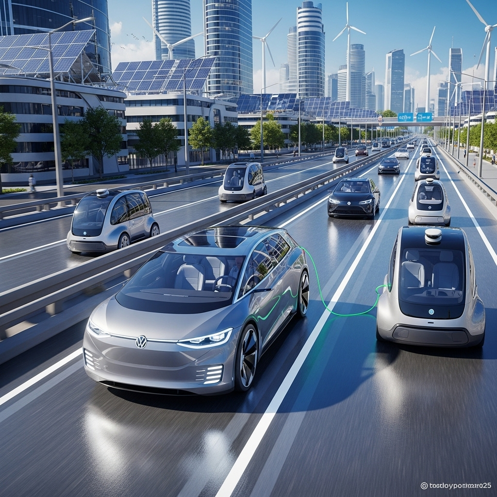 Przyszłość motoryzacji z Volkswagenem w roku 2025