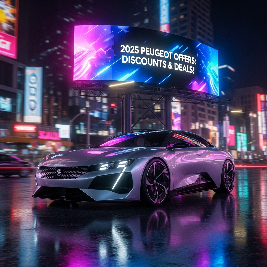 Najnowsze oferty Peugeot w roku 2025: sprawdź rabaty i okazje!