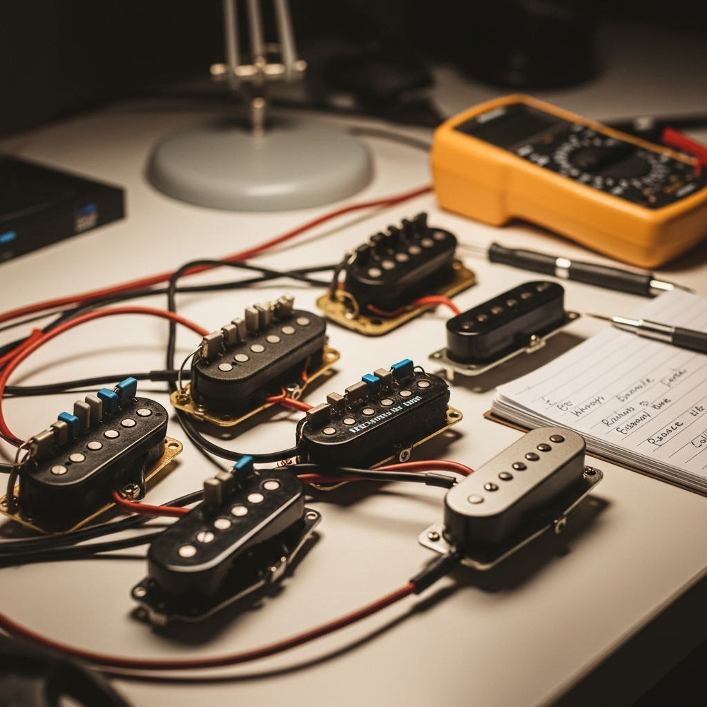 Przewodnik po testowaniu pickupów gitarowych dla początkujących muzyków
